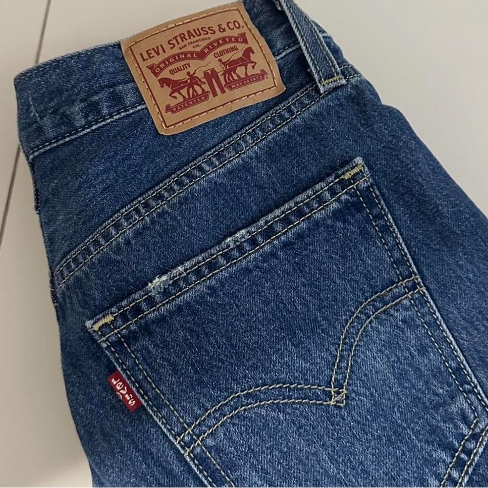 Levi's Blue Straight Jeans Classic Style